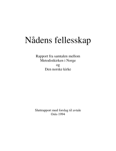 Nådens fellesskap - Metodistkirken i Norge