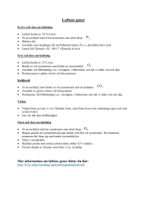 Luftens gaser