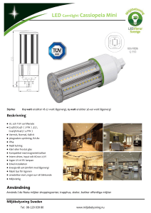 LED Cornlight Cassiopeia Mini