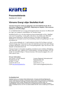 Pressmeddelande Björklinge