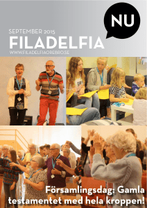 Filadelfia NU, september 2015