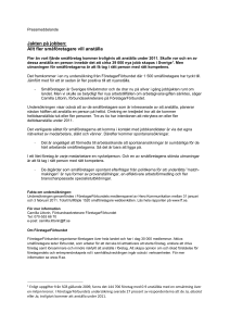 Pressmeddelande Jakten på jobben: Allt fler småföretagare vill