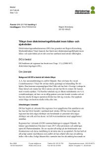 Diskriminering inom sjukvården