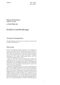 Kollektiva hemförsäkringar