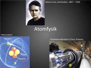 Atomfysik