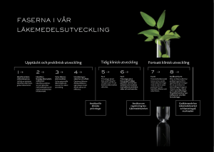 faserna i vår läkemedelsutveckling