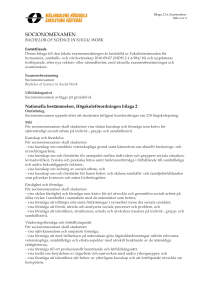 Socionomexamen - Mälardalens högskola