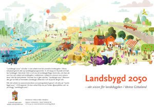 Landsbygd 2050 - Länsstyrelserna