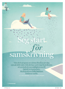 Seg start samskrivning för