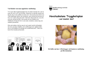 Trygghetsplan/elever