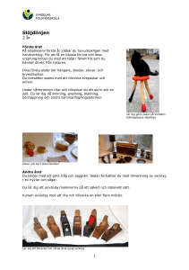 Slöjdlinjen - Vindelns folkhögskola