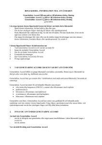 Gemcitabine Accord powder for solution for infusion PL