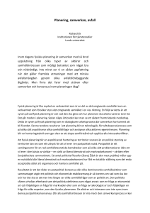 Planering, samverkan, avfall