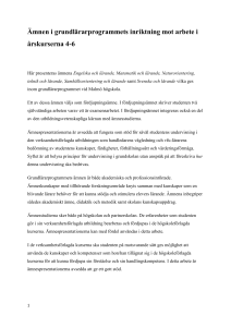 Matematik och lärande