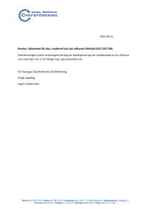 Läkemedel för djur, maskinell dos och sällsynta tillstånd