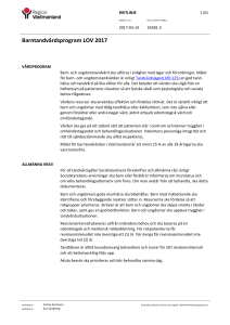 Barntandvårdsprogram LOV 2017