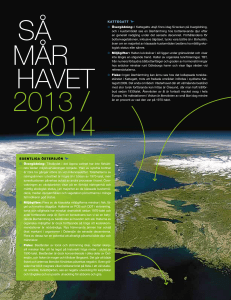 HAVET 2013 / 2014 LIV OCH RÖRELSE I FRIA VATTNET kAttegAtt