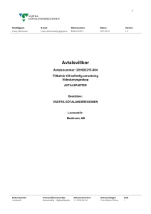 Avtal Videolaryngoskop RS 2016-03215