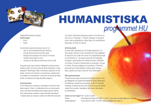 humanistiska - Brinellgymnasiet