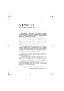 scientologi - Scientology Volunteer Ministers
