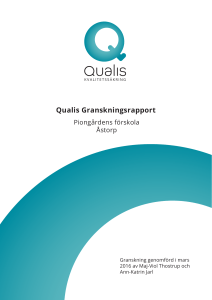 Qualis Granskningsrapport
