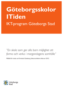 Göteborgsskolor ITiden