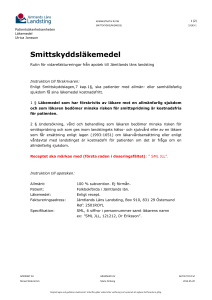 Smittskyddsläkemedel