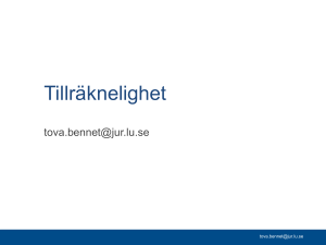 Bedömning av tillräknelighet