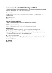 Läsanvisningar Artificiell intelligens