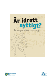 Är idrott nyttigt