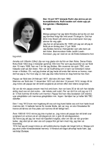 Den 14 juli 29177 köpte jag Ruth Lilja denna bok