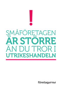 ÄR StöRRe - Företagarna