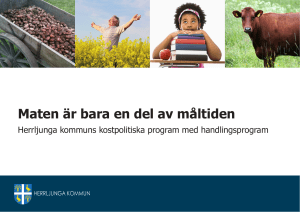 Maten är bara en del av måltiden
