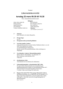 Protokoll 070322