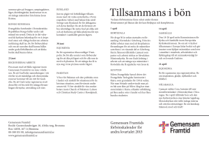 Tillsammans i bön