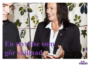 En styrelse som gör skillnad