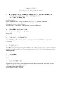 PAKKAUSSELOSTE Coopersect spot on vet. 10 mg/ml
