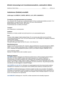 Autoimmun (limbisk) encefalit