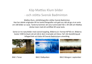 mattias klum Julkampanj