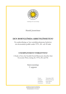 Statsvetenskap C-uppsats