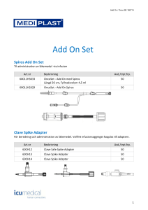 ONCO SET - Mediplast AB
