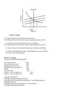 tenta vt 2010: essäfrågor med facit