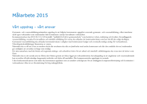 Målarbete 2015-2018 GoV