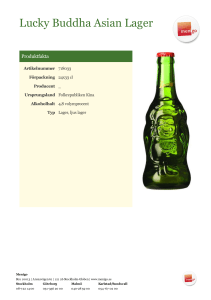 Lucky Buddha Asian Lager