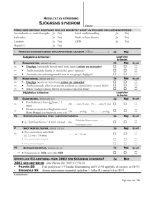 Frågeformulär för funktionsbedömning (HAQ)