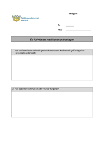 En halvtimme med kommunledningen