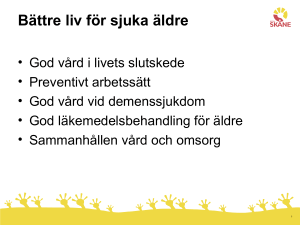 Bilaga 121205 Bättre liv för sjuka äldre