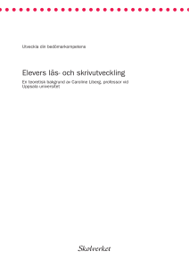 Elevers läs- och skrivutveckling