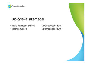 Biologiska läkemedel