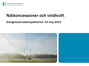Nätkoncessioner - Energimarknadsinspektionen